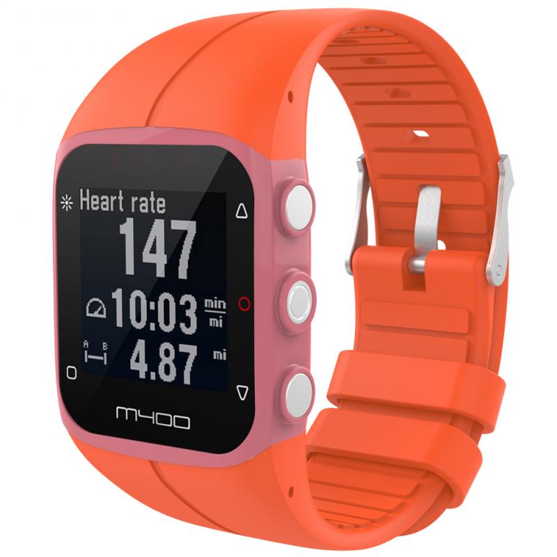 Colorful Replacement Watch Strap For Polar M400 Running Smart Watch Silicone Sport Wrist Band For Polar M430 Silicone Strap