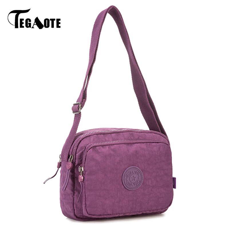 TEGAOTE Small Wome Shoulder Bags Female Purse Luxury Brand Flap Mini Tassen Beach Crossbody Bag Bolso Mujer Nylon