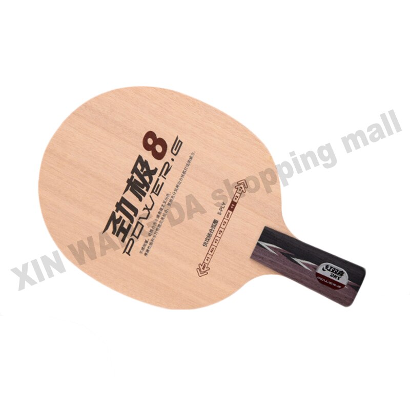 Originale DHS Power G8(PG8) tennis da tavolo lama puro legno attacco veloce con il ciclo racchette da tennis tavolo racchetta sport