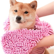 Ultra Absorberende Hond Handdoek Snel Droog Huisdier Bad Handdoeken Microfiber Super Zeem met Hand Zakken voor Kleine Medium Grote Honden katten