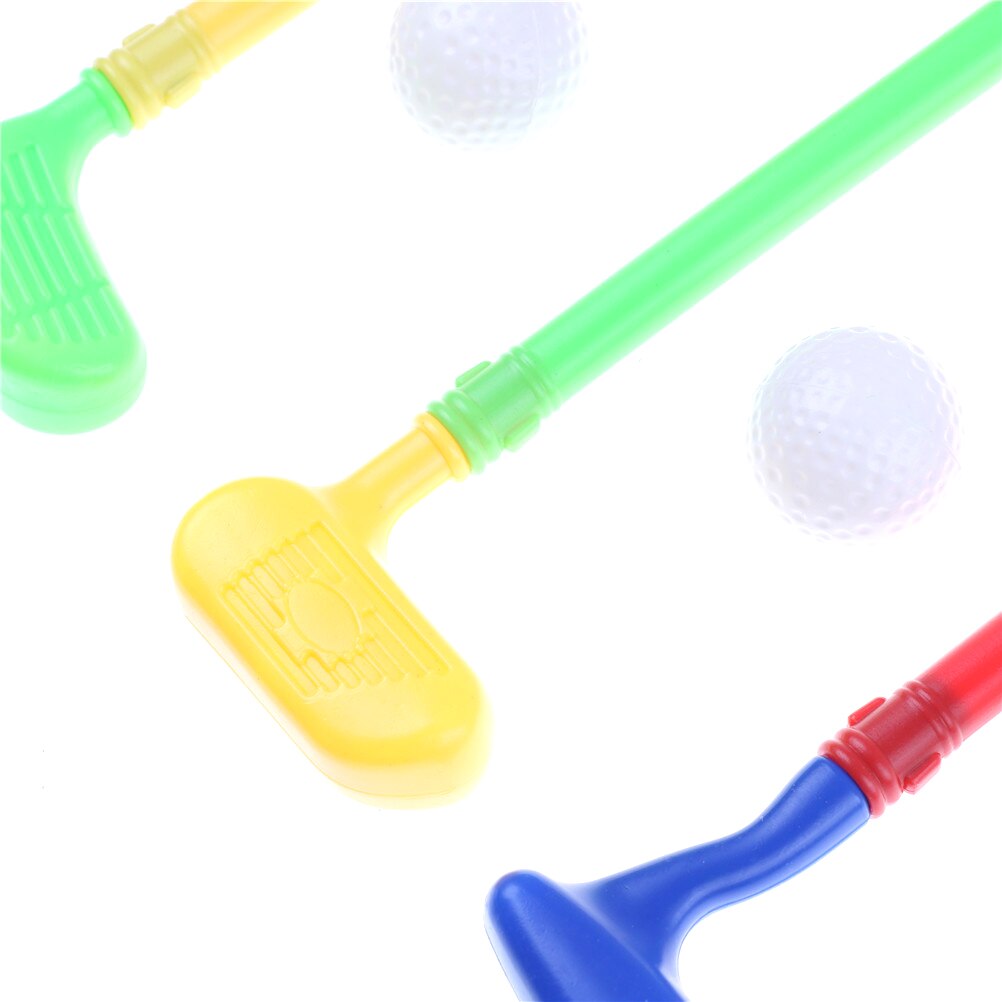 Mini Golf Game Sport voor Baby Grijpen Ability Ontwikkelen Kinderen Kids Golf Club Speelgoed 3 Golfclubs + 3 Golf bal Speelgoed