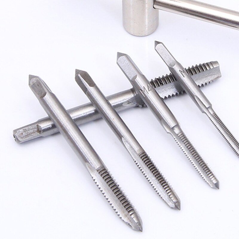 6 Pcs Tap Drill Wrench Tapping Threading Tool T-shaped Tap Wrench for Hand Tapping Operation 3mm-8mm for DIY