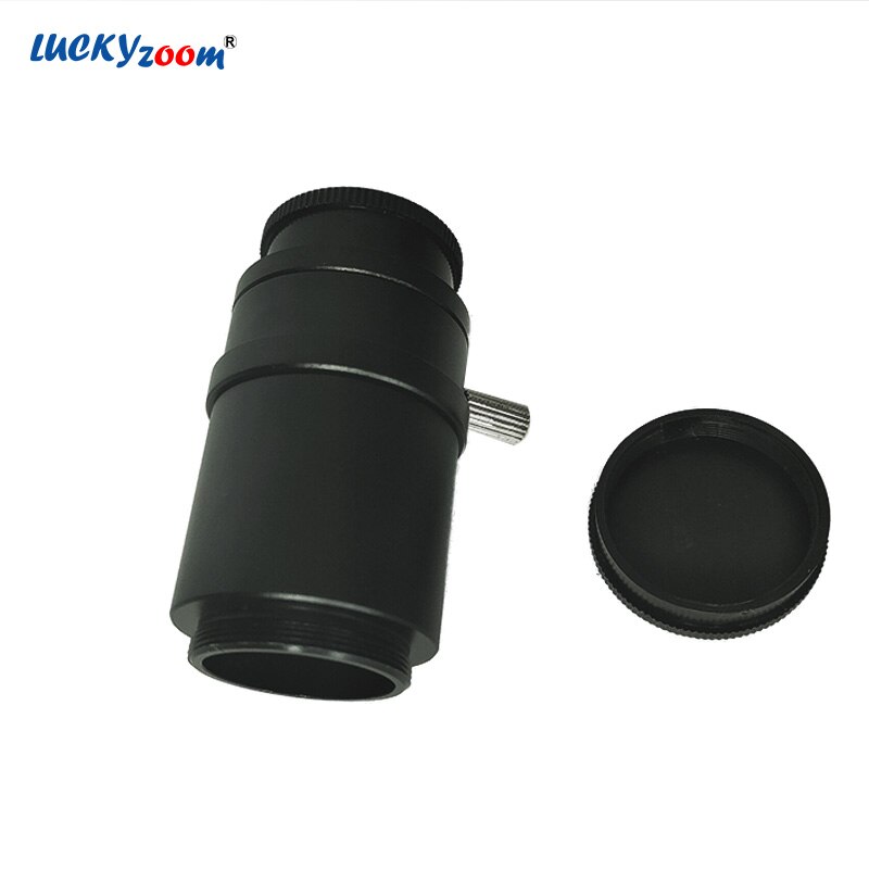 Lucky Zoom Stereo Microscope Camera Adapter 1X C-Mount Adapter For Trinocular Microscope Digital CCD USB Camera CTV Accessories