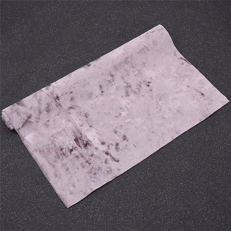 A4 21 x 29cm fløjlsstrækstof til kjolebeklædning blødt syningsstof stof gør-det-selv patchwork hjemmetekstilmaterialer: 2