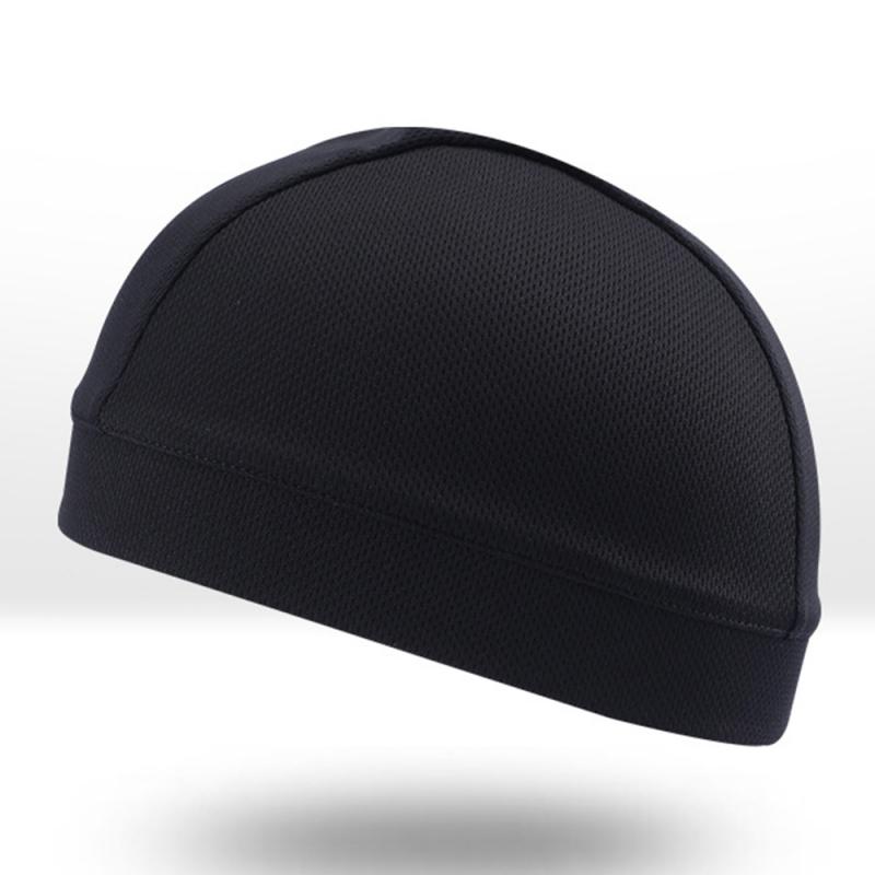 Motorcycle Helmet Inner Cap Cool Quick Dry Breathable Hat Racing Cap Helmet Beanie Cap Riding Helmet Car Accessories