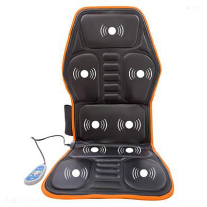 Electric Massage Mattress Cervical Massage Neck Back Legs Massage Device for Full-body Home Use Massage Cushion Equipment