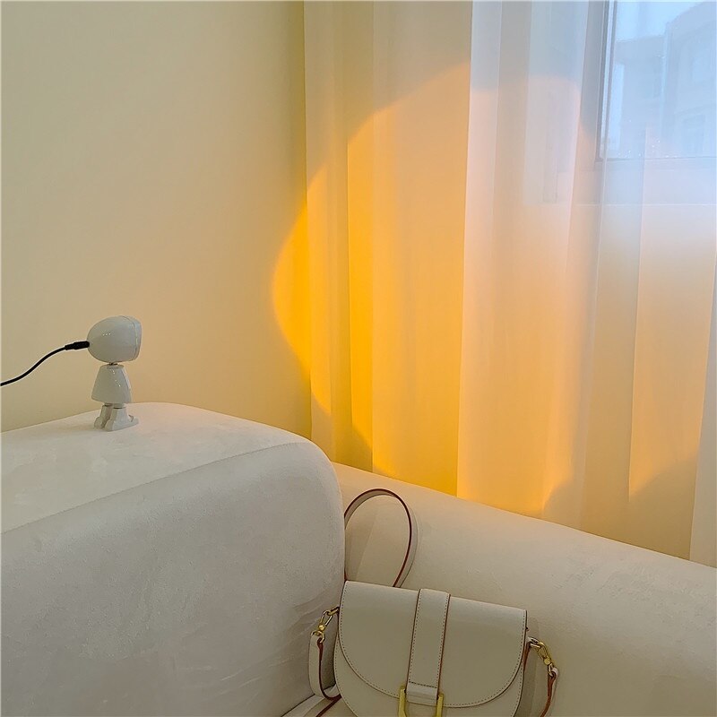 Astronaut Zonsondergang Sfeer Licht Night Projectie Robot Slaapzaal Slaapkamer