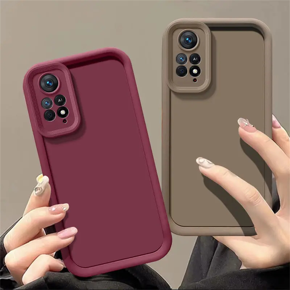 Matte Case Voor Xiaomi Redmi Note 11 Redmi Note 11S Redmi Note 11 Pro 5G Note11S 5G Telefoon Case Volledige Pakket Anti Zachte Beschermende