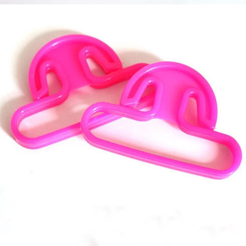Handlepose henger tilfeldig farge kroker bære matte maskin ergonomisk plast anti-slitasje hånd finger hjemme hjelper vekt kapasitet