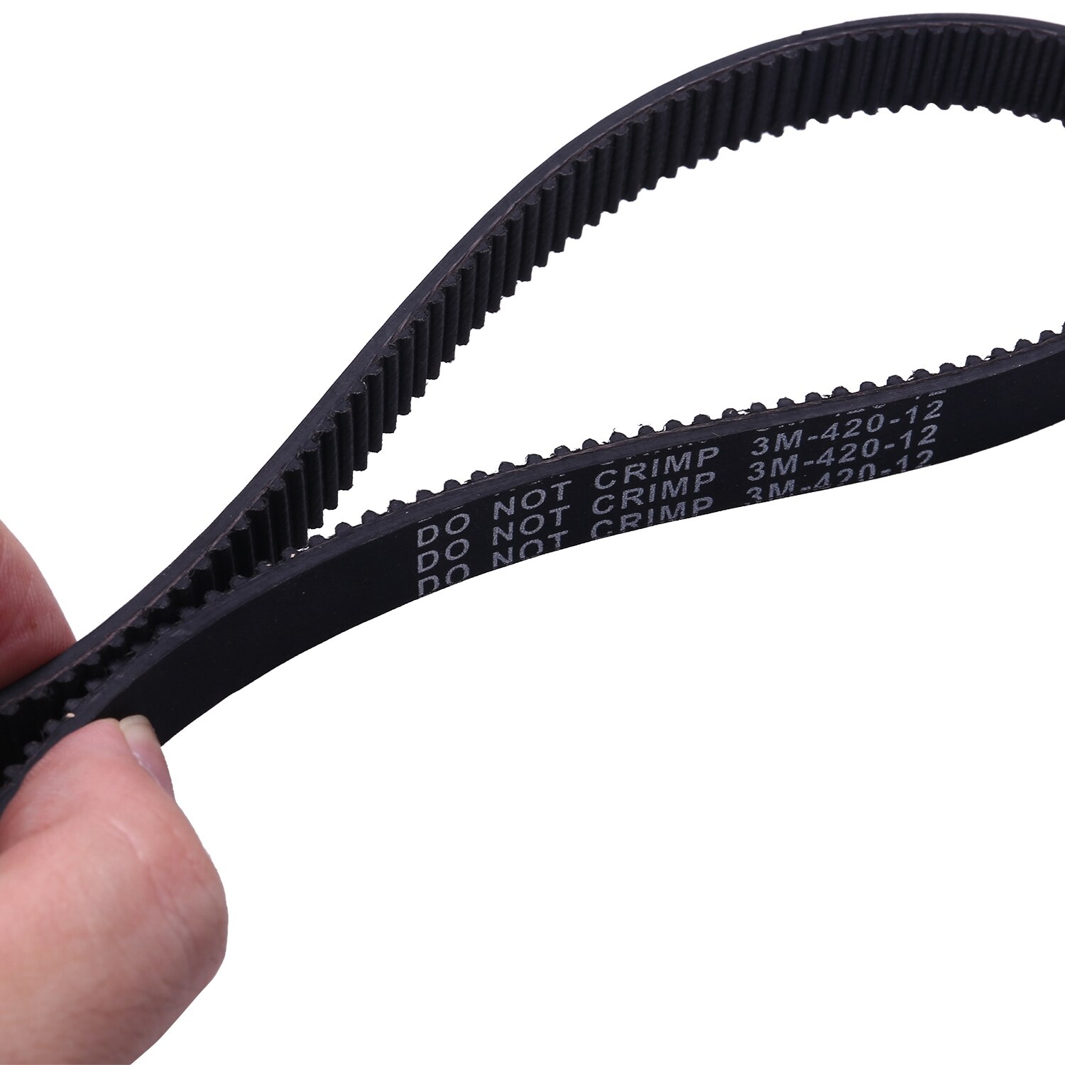 Vervanging 3M-420-12 Zwart Rubber Rijden Riem Ronde Riem Lijn Ring Elektrische Fiets E-Bike Scooter Diy