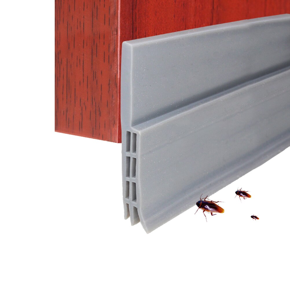 Door Draft Stopper Under Door Seal Door Sweep Strip Draft Blocker Soundproof Door Bottom Weather Stripping for Doors: 2