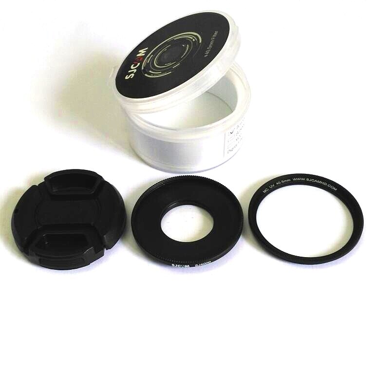 Original SJCAM SJ6 Legend M20 Sj4000 Sj5000X wifi SJ7 MC Lens UV+Protection Cap Lens UV / CPL Filter Cover For SJCAM Star Camera: SJ4000 UV set