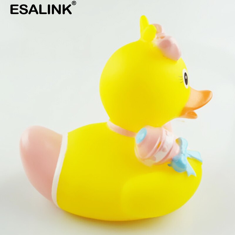 ESALINK 7-9 Centimetri Giocattoli Da Bagno Giocattoli Da Bagno Bambino Arco Della Forcella Del Bambino Bottiglia Anatra Bottiglia Per Bambini Giocattoli Da Bagno Bathly Giocattolo