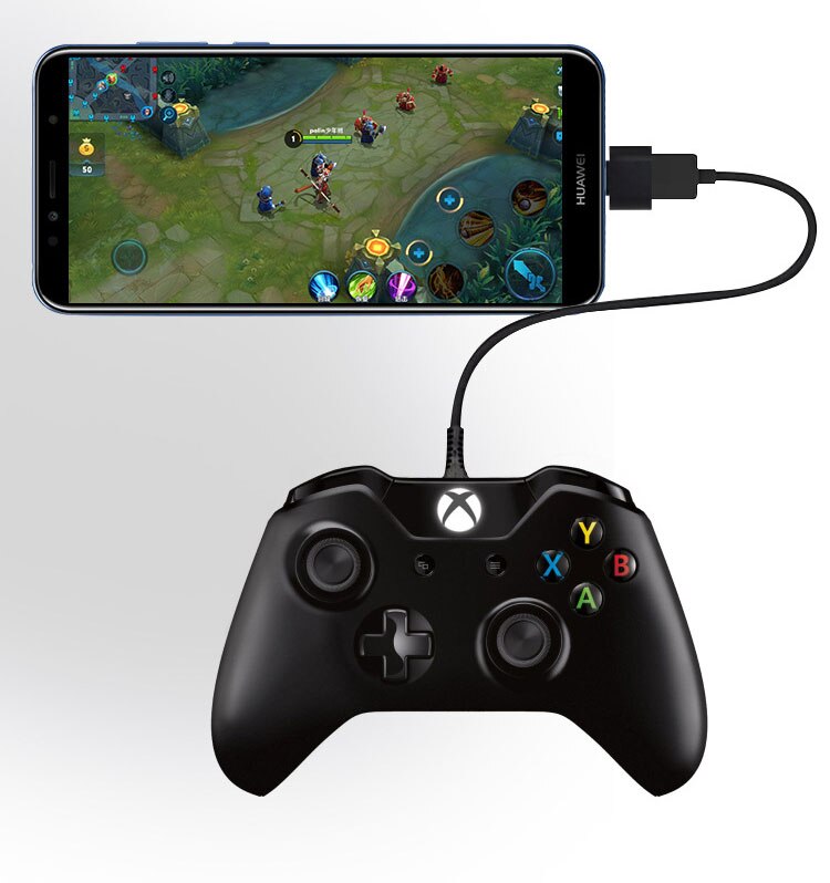 Universal phone adapter & converter mobile OTG connector from Micro USB/USB-C to USB 2.0 for mobile phone using keyboard mouse