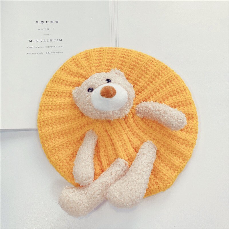 1 Bonnet De Père Noël Tricoté Pour Bébé, Bonnet Tricoté Pour Enfants