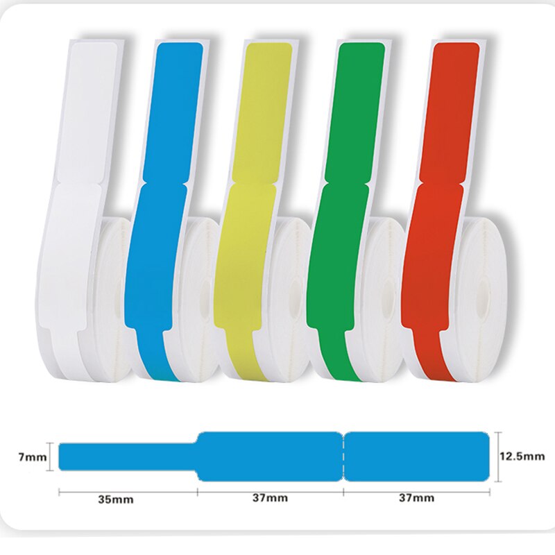 Label Tape for Niimbot D11/D61 - Communication & Network Cable Labels - Compatible Printer Tape