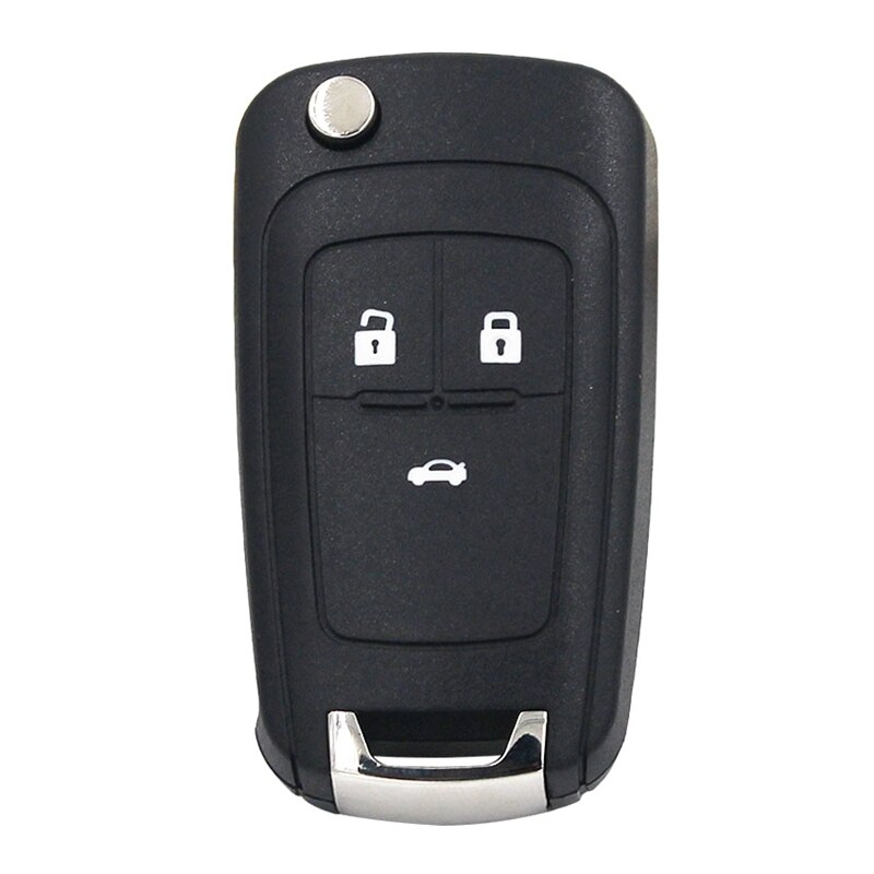 Llave de Control remoto para coche, mando a distancia con Chip ID46, 2 botones/2 botones, 434Mhz, para Chevrolet Aveo Cruze Orlando HU100 Blade