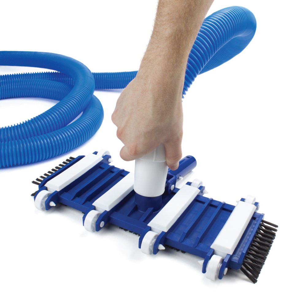 Swimming Pool Vacuum Hose with Swivel Cuff 1.5 Inch Swimming Pool Double Layer Suction Pipe Cleaning Accessories