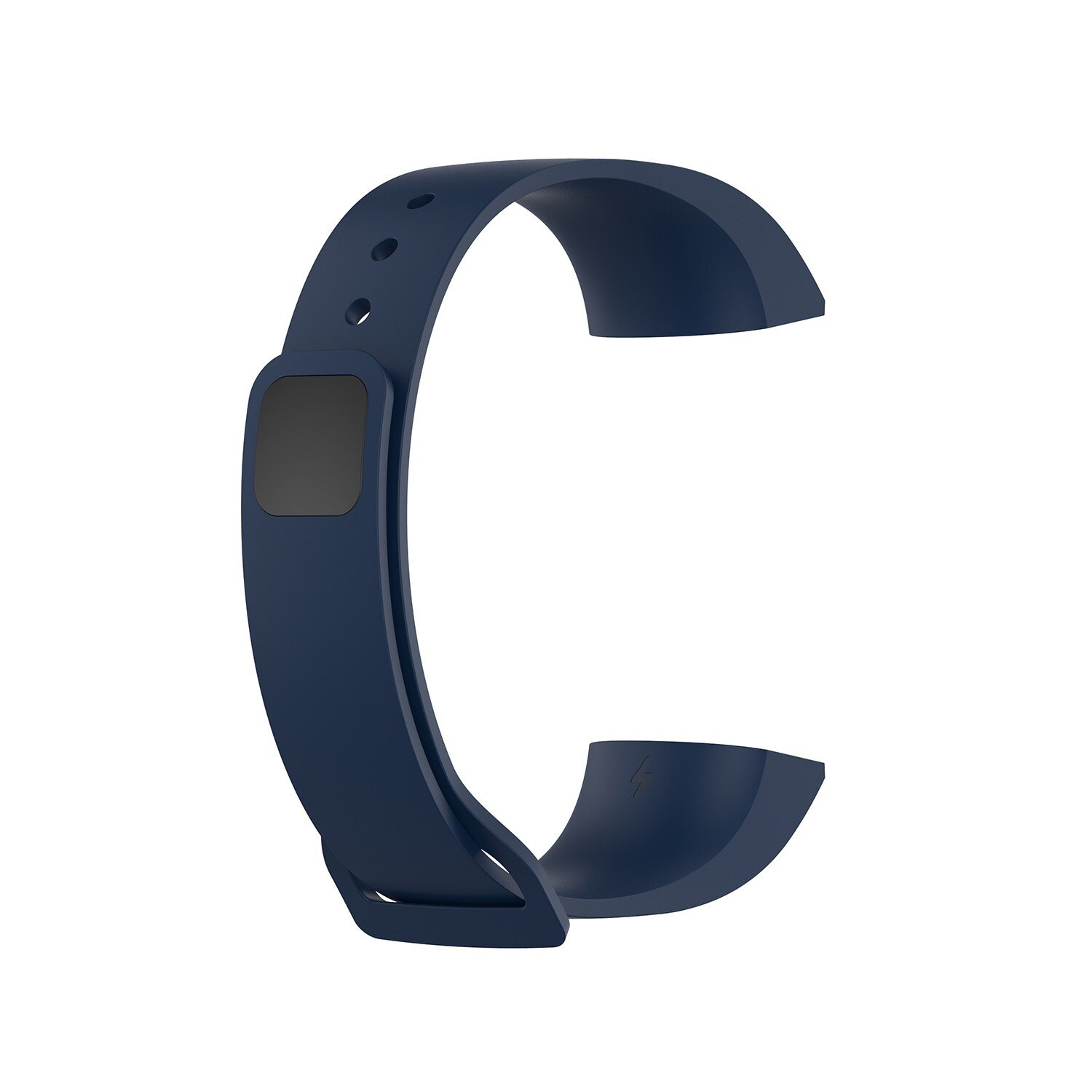 Dla Redmi bransoletka pasek zegarka dla Xiaomi Mi inteligentny zespół 4C inteligentny pasek bransoletka wymiana silikonowy zegarek nadgarstek: Midnight Blue