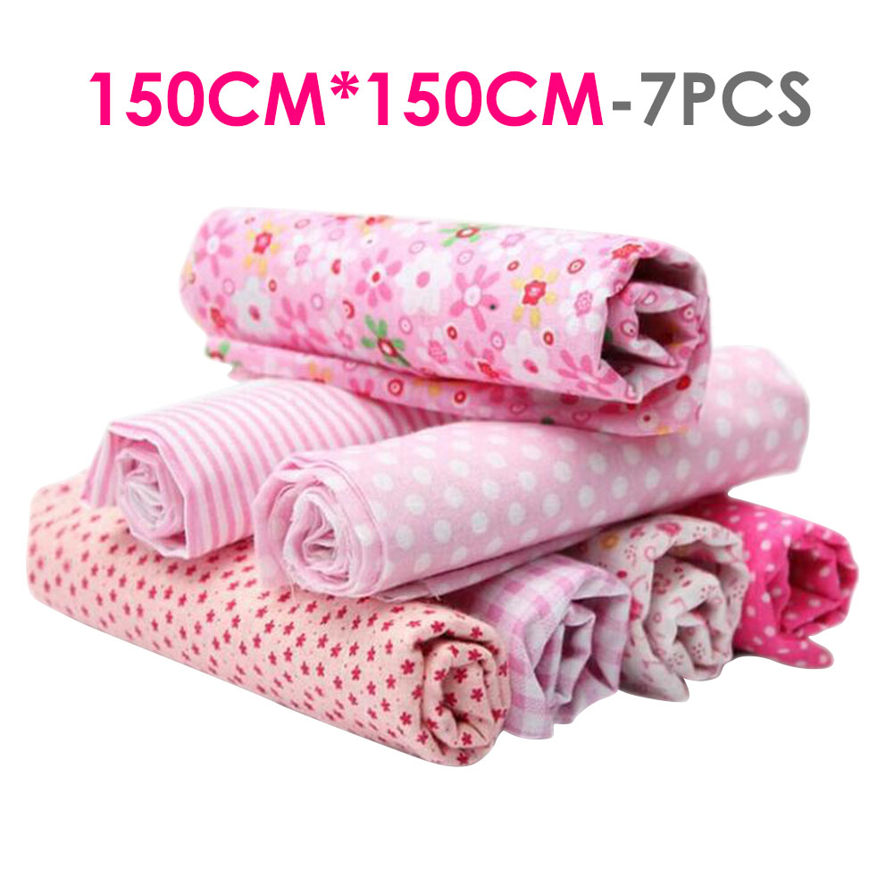 stk bomullsfarget stoff patchwork klut diy sy – Grandado