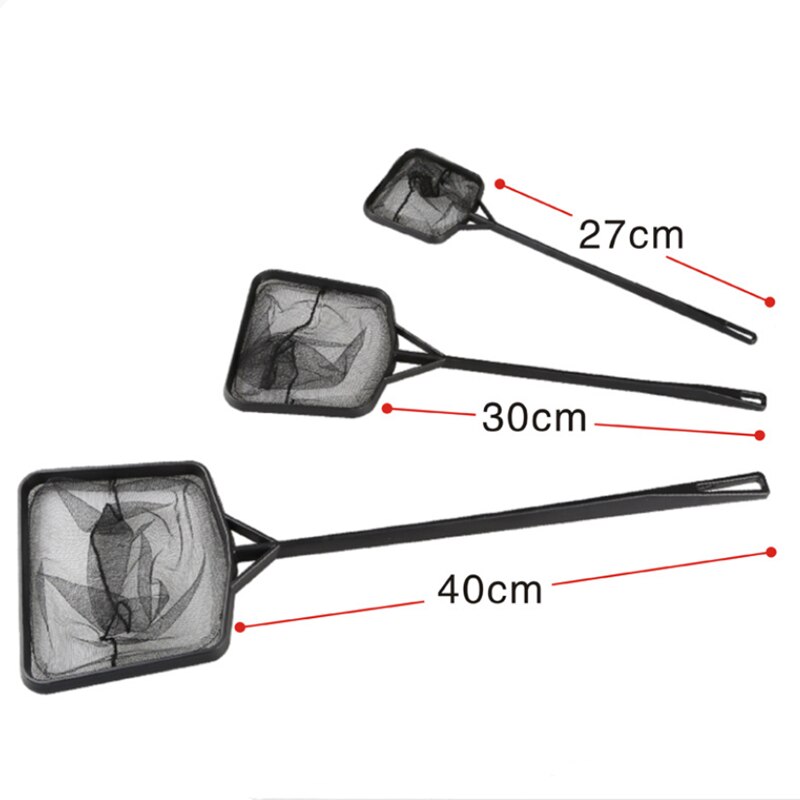 Fishing Net Square Hand Net For Goldfish Household 27/30/40CM Portable Aquarium Fish Dips Nets Pockets Dropshiping Good