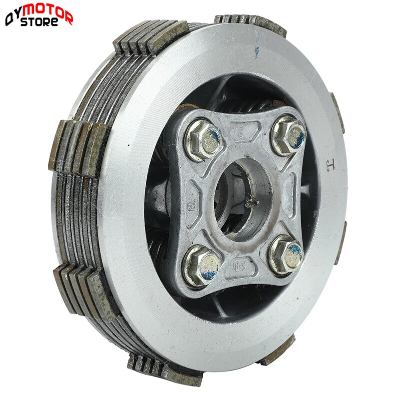 140cc Complete Manual Clutch Assembly kit For 55mm Bore lifan 140 140cc 1P55FMJ Horizontal Kick Starter Engines Dirt Pit Bike