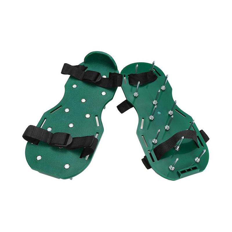 1 paar 4,2 cm Spitze Schuhe Gartenarbeit Boden Rasen Grünland Belüfter Sandalen Vertikutierer Selbst nivellierung Zement Bau Aufreißer Werkzeug