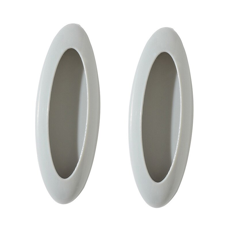 2PCS Paste Open Sliding Door Handles for Interior Doors Window Cabinet Drawer Wardrobe Self-adhesive Door Handle Practical: B3