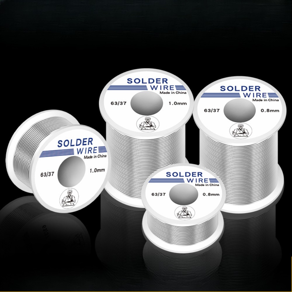 200/100/50/8g hochreiner Lötdraht 0,6/0,8/1/1,2 mm gemischter Zinn-Kolophoniumkern-Lötschweißdraht zum elektrischen Lözehn