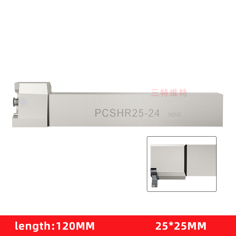 Pchr 16-24 Pchl 16-24 PCHR12-24 PCHR16-24 PCHR20-24 PCHR25-24 Voor Penta24 Pentagram Insert Sleuf Draaibank Houder Cnc: RED