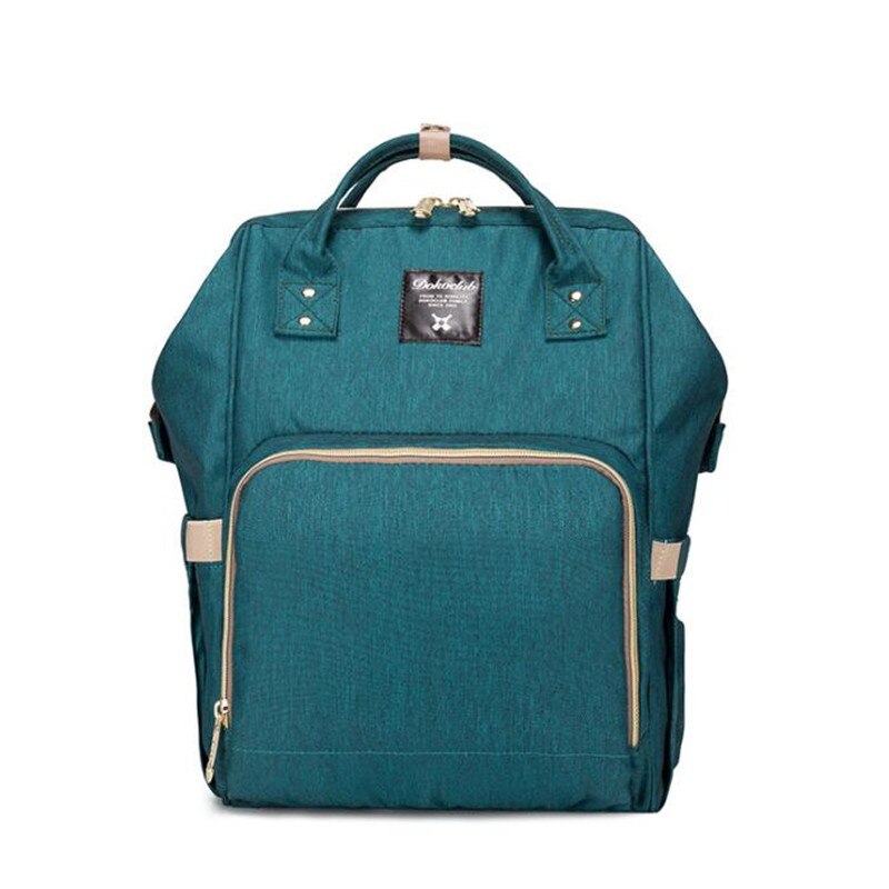 Dokoclub Baby Windel Tasche Große Kapazität Windel Tasche Reise Rucksack Mumie Pflege Taschen Multifunktionale Mutterschaft Tasche für Mutter: Grün