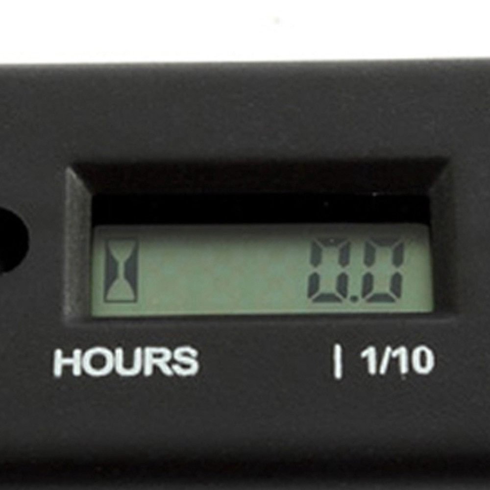 Motorcycle computer Hour Meter With battery Timer With Inductive protable Motorcycle digital meter jet ski Timer Accumulator