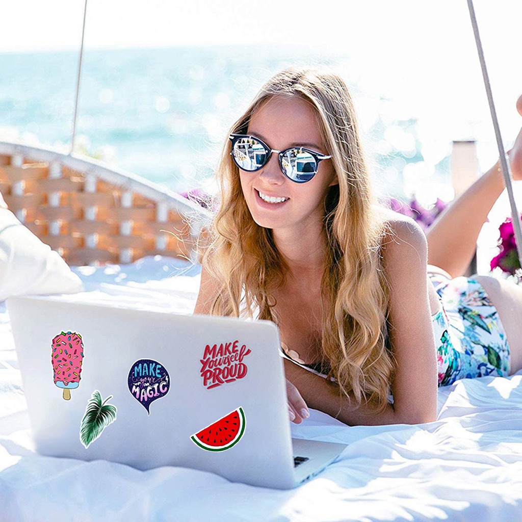 Water Bottles Stickers Computer Stickers Big Cute Waterproof Aesthetic Trendy Stickers For Teens