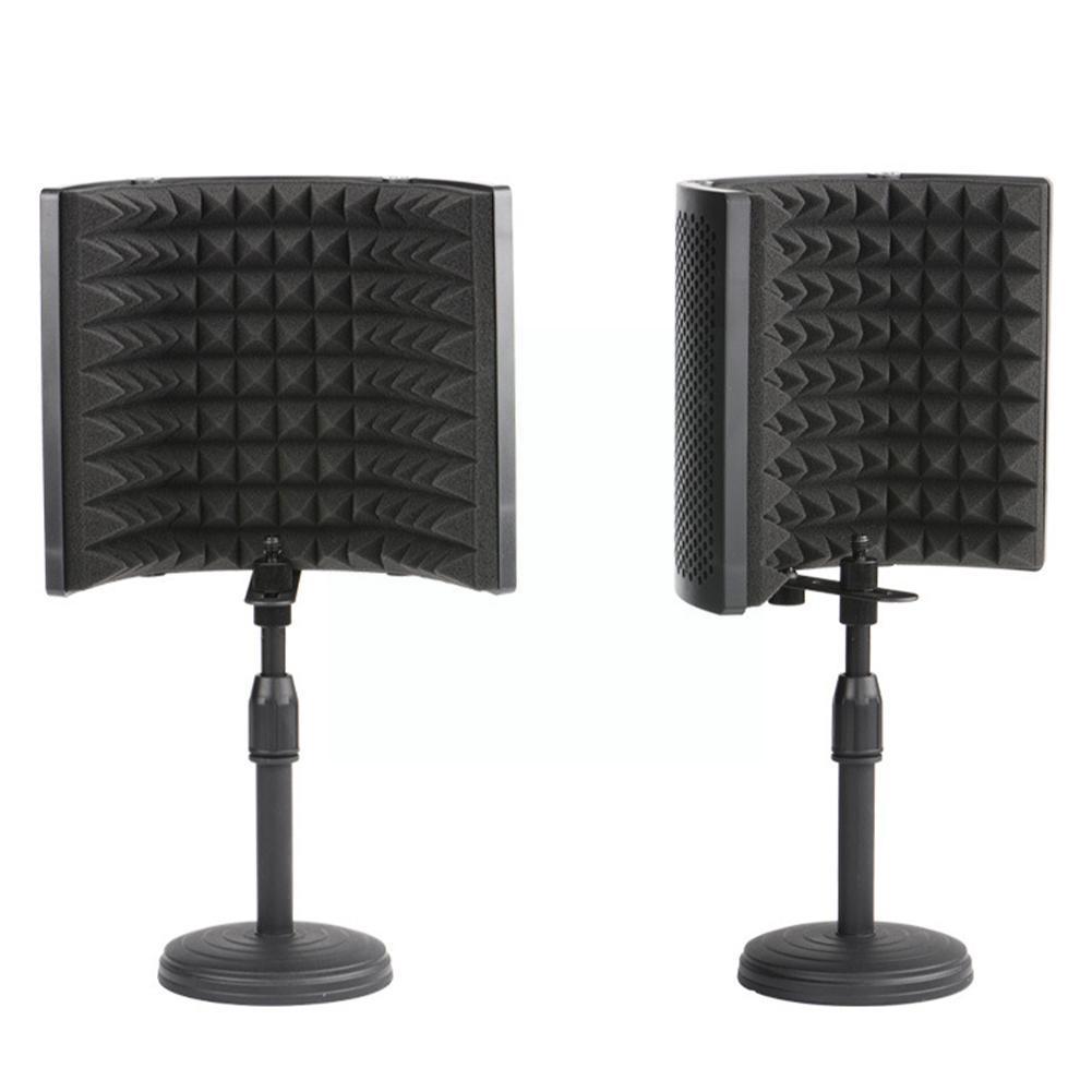 1pc Microphone Isolation Stand Soundproof Plate Acoustic Panel Foam For Studio Recording Microphone Noise Reduction Bm800 H6f9