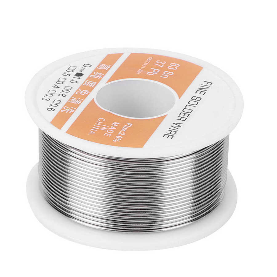 Zinn Draht Enthält Fluss Keine Reinigung Lötkolben Schweißen Zubehör 1.0/0,6mm für Elektrische Lot Draht