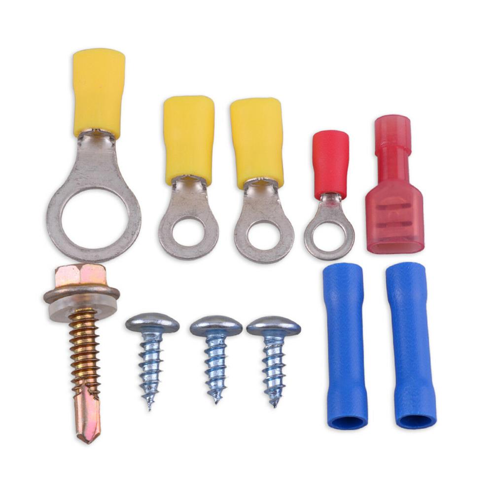 Car Electric Engine Fan Thermostat Temperature Relay Switch Sensor Kit