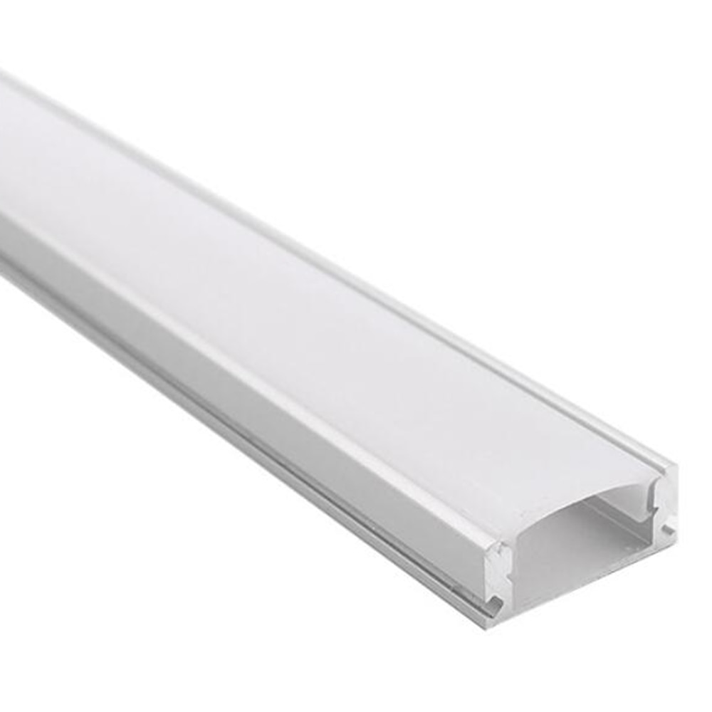 20inch LED aluminum profile matte diffuser flat ultra slim led channel for 12mm pcb,5V 12V 24V tape light housing
