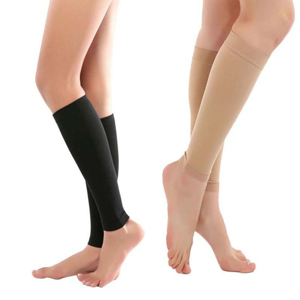 Stretch Graduated Compression Socks Knee High Orthopedic Socks Firm Pressure Circulation Socks Stretch Calf Support Socks