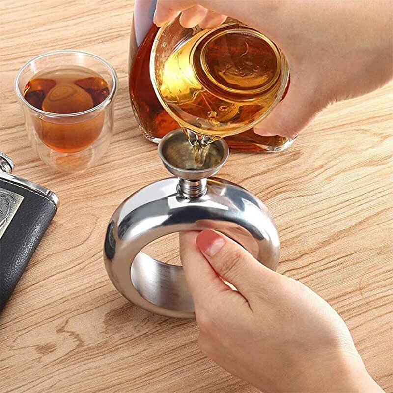 3.5oz hip kolbe armbånd til kvinder piger fest skjult kolbe sæt 304 rustfrit stål vin alkohol spiritus brudepige