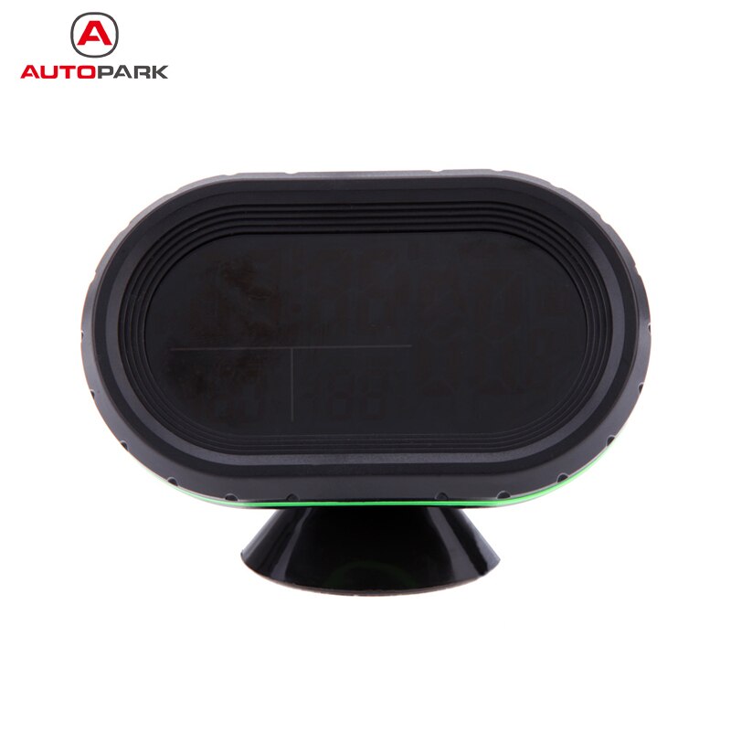 Digital Auto Car Thermometer Voltmeter Voltage Meter Noctilucous Clock Freeze Alert Batteries Car Mutifunction Instrument