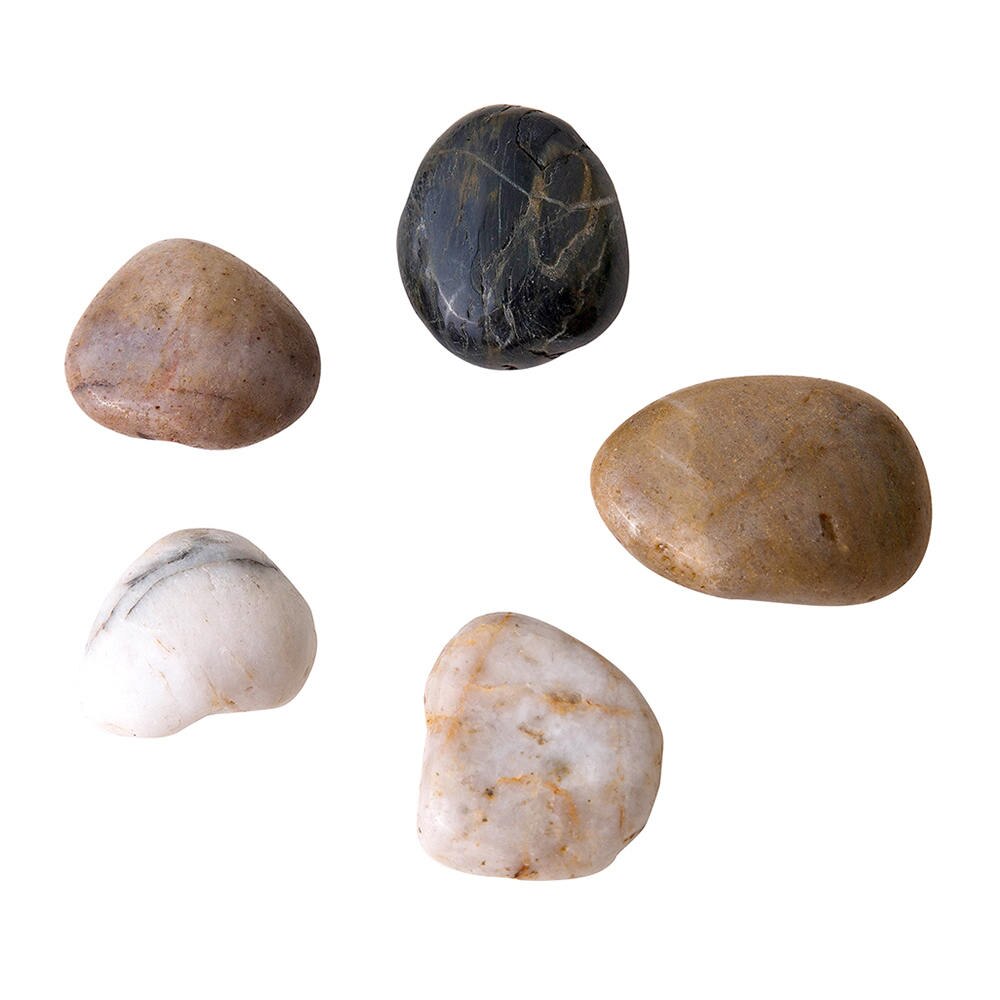 200g Decoration Crafts Natural Small River Sand Stones Rocks Outdoor Decorative Stones Pebbles Aquarium Landscape Stones