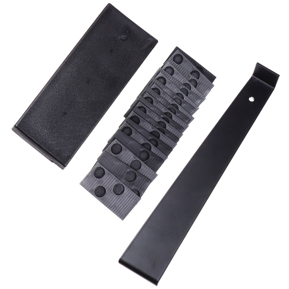 22Pcs Vloeren Spacer Laminaat Houten Vloeren Kit Vloer Installatie Tool (Zwart)