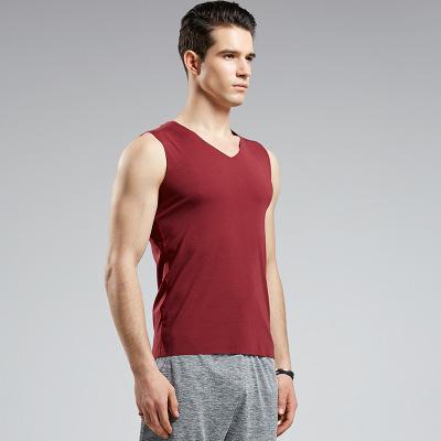 Men's Seamless Vest Summer Undershirt Solid Color – Vicedeal