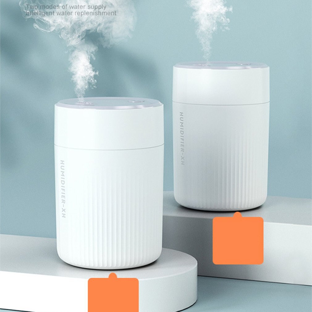 Zonder Batterij Thuis Creatieve Mute Mini Luchtbevochtiger Usb Opladen Draagbare Met Led Night Lamp Schone Lucht 280Ml