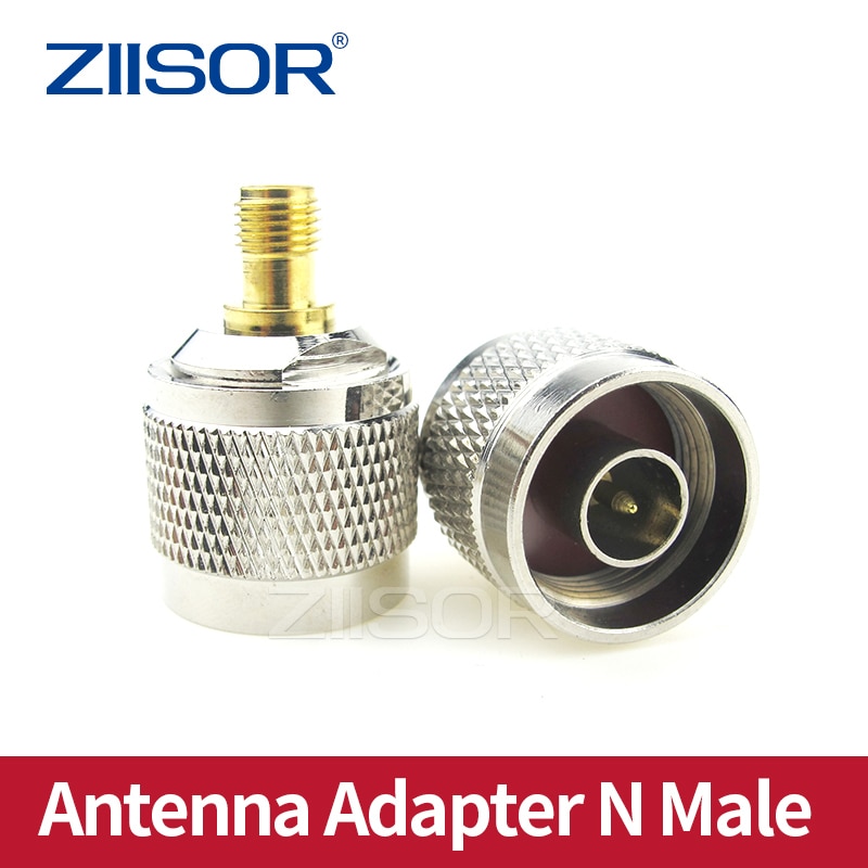 Adaptador de antena N macho a SMA macho, conector hembra SMA