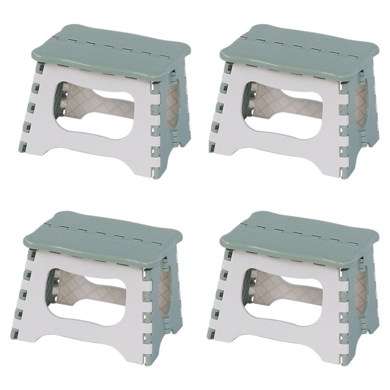 4Pcs Step Stool-the Lightweight Step Stool Is Sturdy Enough to Support Adults andSafe Enough for Kids: Silver