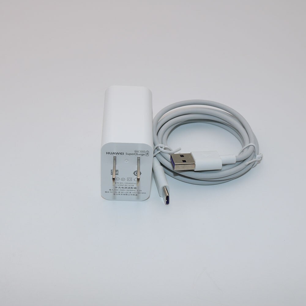 Huawei Supercharge Original chargeur rapide Max 40W 10 V/4A 5 V/4A avec câble 5A pour Huawei P30 Nova 5 Pro Mate 20 Pro Honor Magic 2
