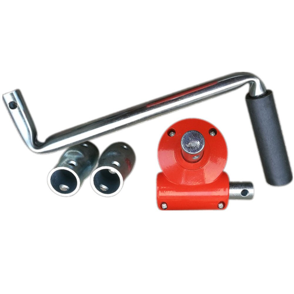 Greenhouse Hand Crank Winch Agricultural Film Roll Up Manual Lifting Device Machine Rolling For Greenhouse Ranch Ventilation: Default Title