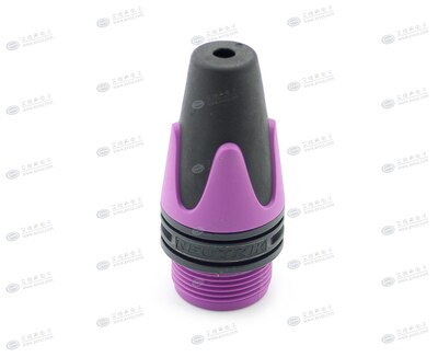 1pcs/10pcs BXX NEUTRIK color xLR plug tail sleeve left and right channel color identification for NC**XX NC3FXX NC3MXX: PURPLE / 10PCS