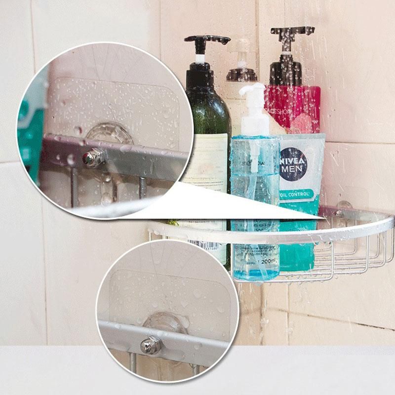 5pcs PVC Strong Adhesive Nails Wall Poster Seamless Wall Hooks Kitchen Bathroom Waterproof Durable Transparent Screw Hook Hanger
